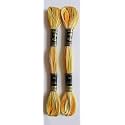 Anchor Cross Stich/Long Stich Embroidery Cotton Threads,Pack of 25, 8 Mt Each Skeins (Multicolour Shade No. 1304)
