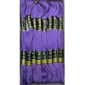 Anchor Cross Stich/Long Stich Embroidery Cotton Threads,Pack of 25, 8 Mt Each Skeins(Shade no. 0106)
