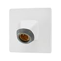 anchor by panasonic 240V 6A Modular Angle Lamp Holder (White, 39935)