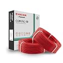 Anchor by Panasonic 6 mm COPAPro FR Electrical Wire, 90 Meter Fire Resistant Single Core PVC insulated Pure Copper Wire, Anti Rodent Anti Termite Flexible Wire for Connections (RED, 96142RD-02)