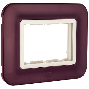 anchor by panasonic 66803oms roma urban modular polycarbonate 3m curve oriental maroon pack of 5