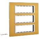 Anchor By Panasonic 66918GD Roma Urban Modular Polycarbonate 18M Square (Gold, Pack of 5)
