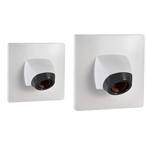 anchor by panasonic plastic modular angle lamp holder white pack of 4