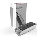 Anchor by Panasonic 6A 2 Universal Socket with 2 USB Port | 6A Extension Board with 2.4A 2 USB Port | Multi Plug Socket for Home Wall, Office (22052)