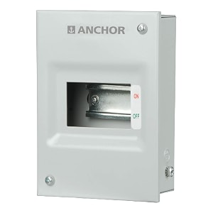anchor by panasonic 98292 12 way mcb sheet metal enclosure