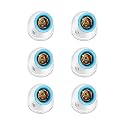 Anchor by Panasonic Fancy Lamp Holder Angle Type, ISI Certified, Secure Bulb Fit, Wall/Ceiling Mountable – White (Pack of 6)