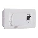 Anchor by Panasonic Modular AC Box with 20A SP MCB, Metal enclousure & Unbreakable Heavy Duty with ISI Plug top (98491)