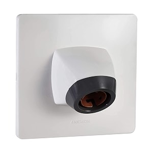 anchor by panasonic plastic modular angle lamp holder white pack of 4