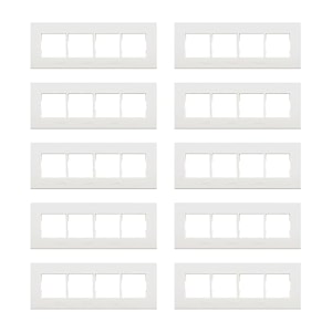 anchor by panasonic penta 8 module white regular cover plate pack of 10