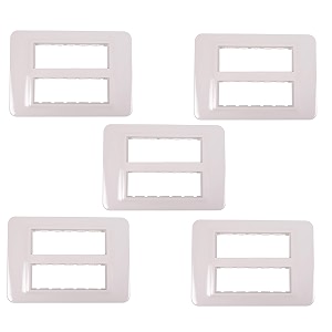anchor by panasonic roma plus modular polycarbonate 12m plate white pack of 5