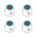 Anchor by Panasonic Fancy Lamp Holder Batten Type, White, ISI Certified, Ideal for Ceiling/Wall Use with Standard Bulbs – Pack of 4