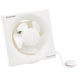 anchor by panasonic smart air neo 150mm high speed motor exhaust fan for kitchen bathroom with 1350 rpm white 1 piece 14179wh  13047wh