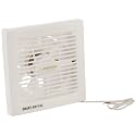 Anchor By Panasonic Smart Air Pipe Series V02 150mm Exhaust Fan for Bathroom, Kitchen, Office | White (14036WH)