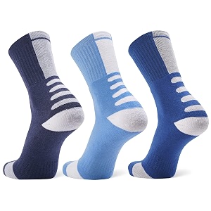 anchor sports socks for men full terrytowel cushioning regular length socks high performance athletic wear for running cycling workout and outdoor sports combo pack of 3 pairs