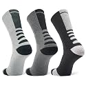 ANCHOR Sports Socks for Men, Full Terry/Towel Cushioning Regular Length Socks, High Performance Athletic Wear For Running, Cycling, Workout And Outdoor Sports, Combo Pack of 3 Pairs,