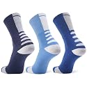 ANCHOR Sports Socks for Men, Full Terry/Towel Cushioning Regular Length Socks, High Performance Athletic Wear For Running, Cycling, Workout And Outdoor Sports, Combo Pack of 3 Pairs,