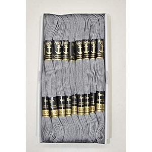 anchor thread stranded cotton skiens crosslong stitched embroidery threads set of 10 pieces shade no 235