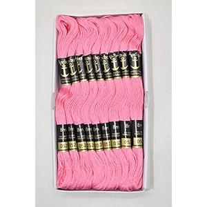 anchor thread stranded cotton skiens crosslong stitched embroidery threads set of 10 pieces shade no 52