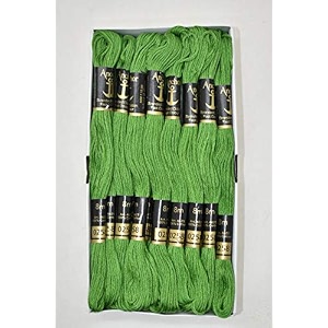 anchor thread stranded cotton skiens crosslong stitched embroidery threads set of 10 pieces shade no 258