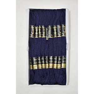 anchor thread stranded cotton skiens crosslong stitched embroidery threads set of 10 pieces shade no 127