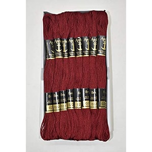 anchor thread stranded cotton skiens crosslong stitched embroidery threads set of 10 pieces shade no 22