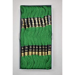 anchor thread stranded cotton skiens crosslong stitched embroidery threads set of 10 pieces shade no 229