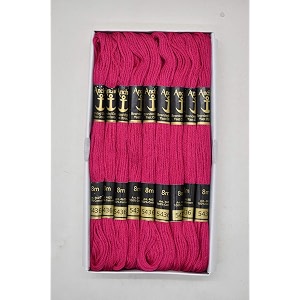 anchor thread stranded cotton skiens crosslong stitched embroidery threads set of 10 pieces shade no 5436