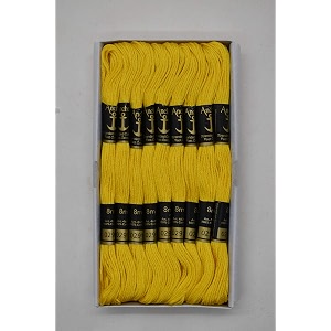 anchor thread stranded cotton skiens crosslong stitched embroidery threads set of 10 pieces shade no 291