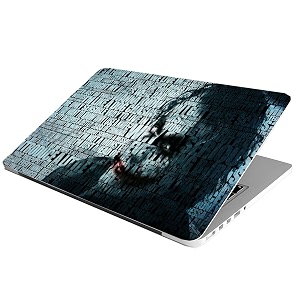 st co anciary full body laptop skin stickers hd quality sticker for laptops upto 15634 dustproofwaterproofscratchproofreusable - joker txt fl eds