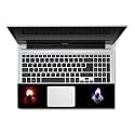 Full Panel Laptop Skin Stickers Bubble-Free HD Quality Sticker for Laptops Upto 15.6" (Dustproof|Waterproof|Scratchproof|Reusable) - Naruto FL