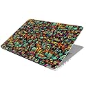 Full Laptop Skin Stickers HD Quality Sticker for Laptops Upto 15.6" Compatible with Apple/Dell/HP/Lenovo/Acer/Asus/Sony (Dustproof|Waterproof|Scratchproof|Reusable) - Doodle FL1