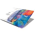 Full Laptop Skin Bubble-Free HD Quality Sticker for Laptops Upto 15.6" Compatible with Apple/Dell/HP/Lenovo/Acer/Asus/Sony (Dustproof|Waterproof|Scratchproof|Reusable)-Left BL FL ANM6