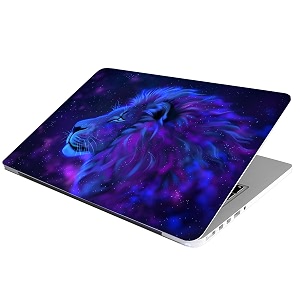 full laptop skin stickers hd quality sticker for laptops upto 15634 dustproofwaterproofscratchproofreusable - bl lion fl1