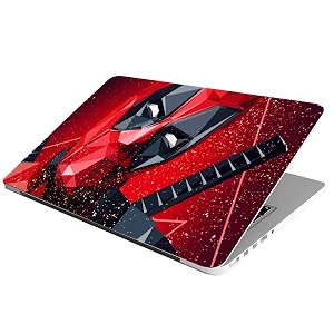 full laptop skin stickers hd quality sticker for laptops upto 15634 dustproofwaterproofscratchproofreusable - deadpool fl eds3