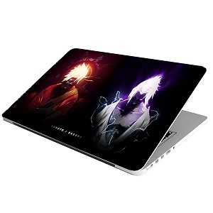 laptop skin stickers bubble-free hd quality sticker for laptops upto 15634 dustproofwaterproofscratchproofreusable - naruto