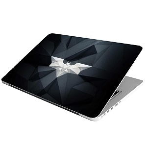 laptop skin stickers bubble-free hd quality sticker for laptops upto 15634 dustproofwaterproofscratchproofreusable - batman wt