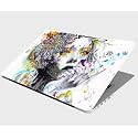 Laptop Skin Stickers HD Quality Sticker for Laptops Upto 15.6" Compatible with Apple/Dell/HP/Lenovo/Acer/Asus/Sony (Dustproof|Waterproof|Scratchproof|Reusable) - Women BW