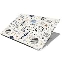 Laptop Skin Stickers HD Quality Sticker for Laptops Upto 15.6" Compatible with Apple/Dell/HP/Lenovo/Acer/Asus/Sony (Dustproof|Waterproof|Scratchproof|Reusable) - Space WT EDS