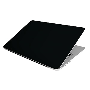 laptop skin stickers hd quality sticker for laptops upto 15634 compatible with appledellhplenovoacerasussony dustproofwaterproofscratchproofreusable-black anm