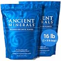 Ancient Minerals Magnesium Bath Flakes – Pure Zechstein Magnesium Chloride for Soaking and Whole-Body Replenishment (16 lb)