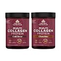 Ancient Nutrition Multi Collagen Peptides Protein Powder, Cold Brew, 40 Servings + Multi Collagen Peptides Protein Powder, Chocolate, 40 Servings