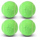 ANCKNE Walker Tennis Balls Precut Tennis Balls for Walkers 4PCS Walkers Legs Universal Precut Glide Balls, Heavy Duty Long Lasting Felt Pad Glide Coverings for Furniture Legs and Floor Protection