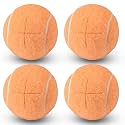 ANCKNE Walker Tennis Balls Precut Tennis Balls for Walkers 4PCS Walkers Legs Universal Precut Glide Balls, Heavy Duty Long Lasting Felt Pad Glide Coverings for Furniture Legs and Floor Protection