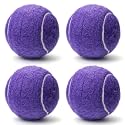 ANCKNE Walker Tennis Balls Precut Tennis Balls for Walkers 4PCS Walkers Legs Universal Precut Glide Balls, Heavy Duty Long Lasting Felt Pad Glide Coverings for Furniture Legs and Floor Protection