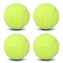 ANCKNE Walker Tennis Balls Precut Tennis Balls for Walkers 4PCS Walkers Legs Universal Precut Glide Balls, Heavy Duty Long Lasting Felt Pad Glide Coverings for Furniture Legs and Floor Protection