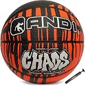 AND1 Chaos Rubber Basketball, Official Regulation Size 7(29.5")