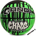 AND1 Chaos Rubber Basketball, Official Regulation Size 7(29.5")