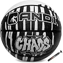 AND1 Chaos Rubber Basketball, Official Regulation Size 7(29.5")