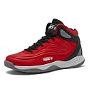 AND1 Pulse 3.0 Basketball Shoes for Men, Indoor or Outdoor, Street or Court Basketball Sneakers Men - Black, Red, or White Size 7 to 15