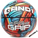 AND1 Rubber Basketball, Official Regulation Size 7(29.5"), Indoor/Outdoor